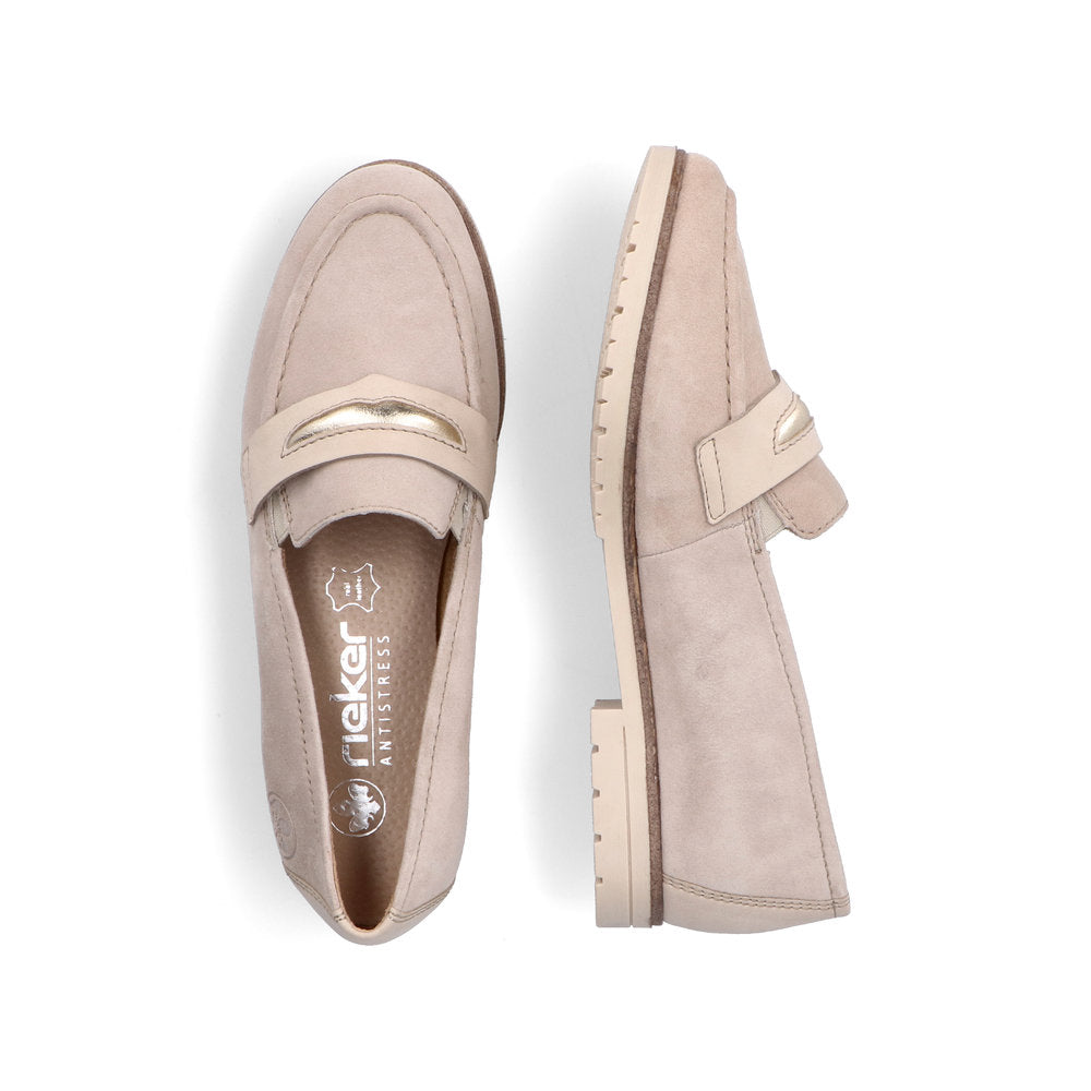 Mocassin beige Rieker