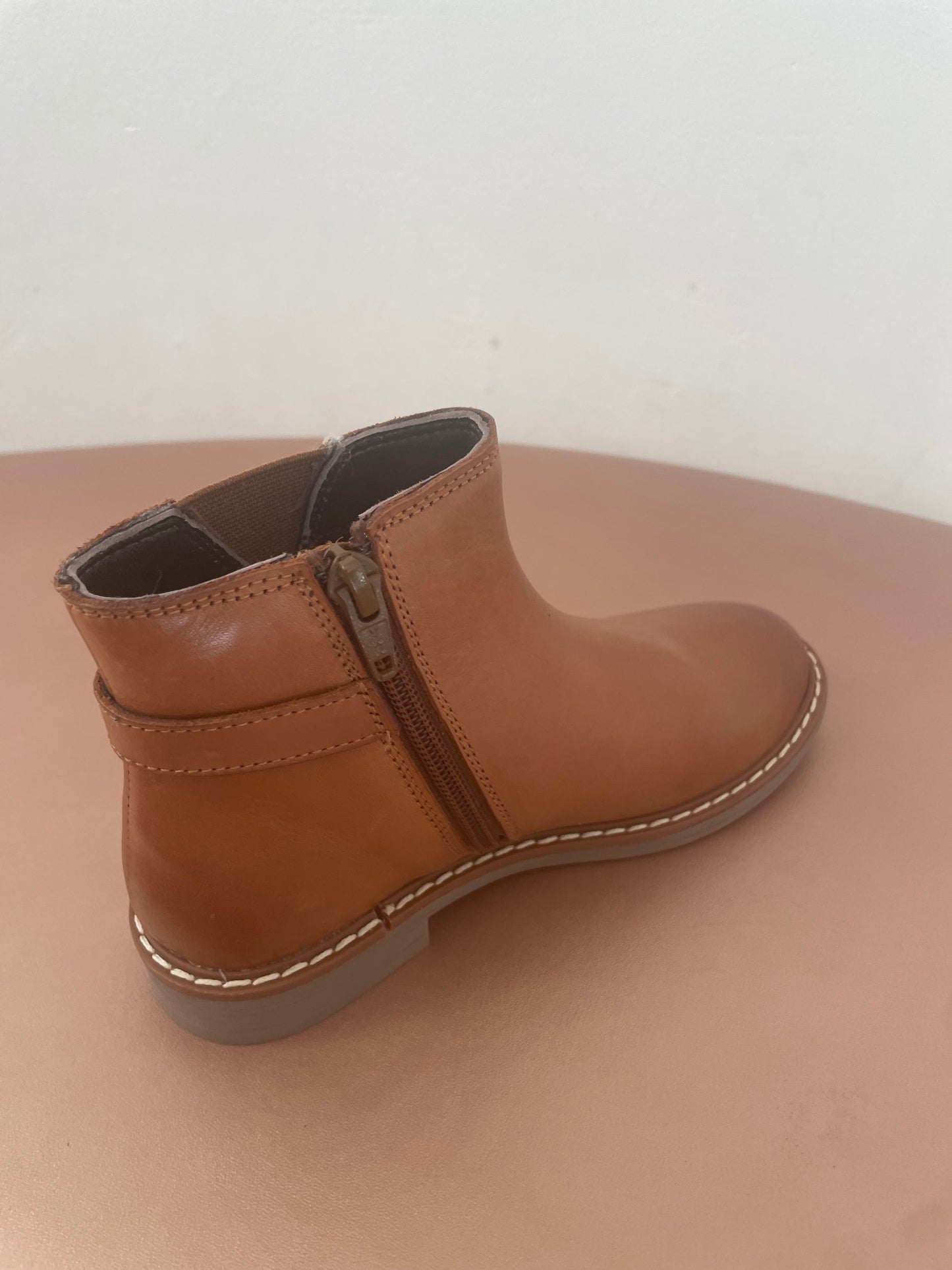 Bottines camel