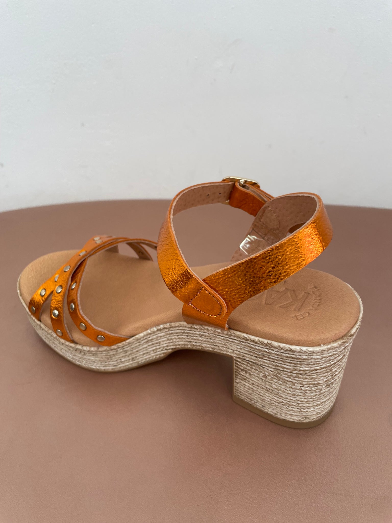 Sandale orange Kaola