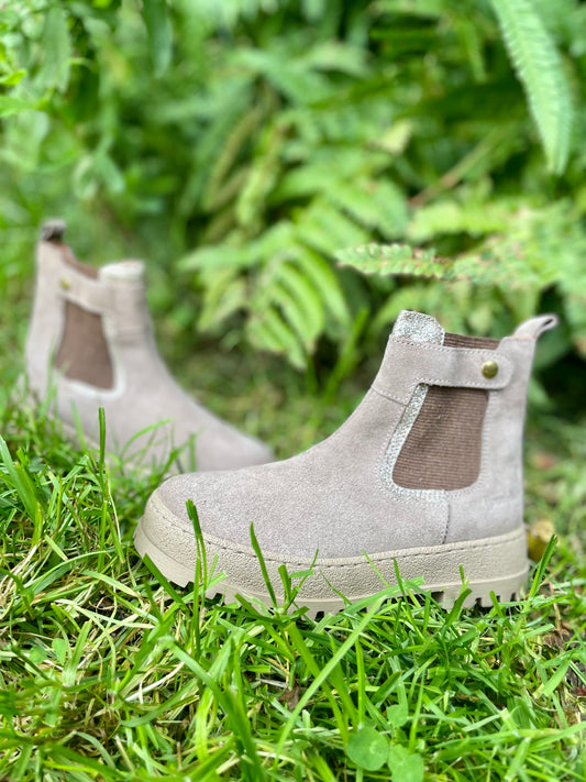 Bottines beige Babybotte