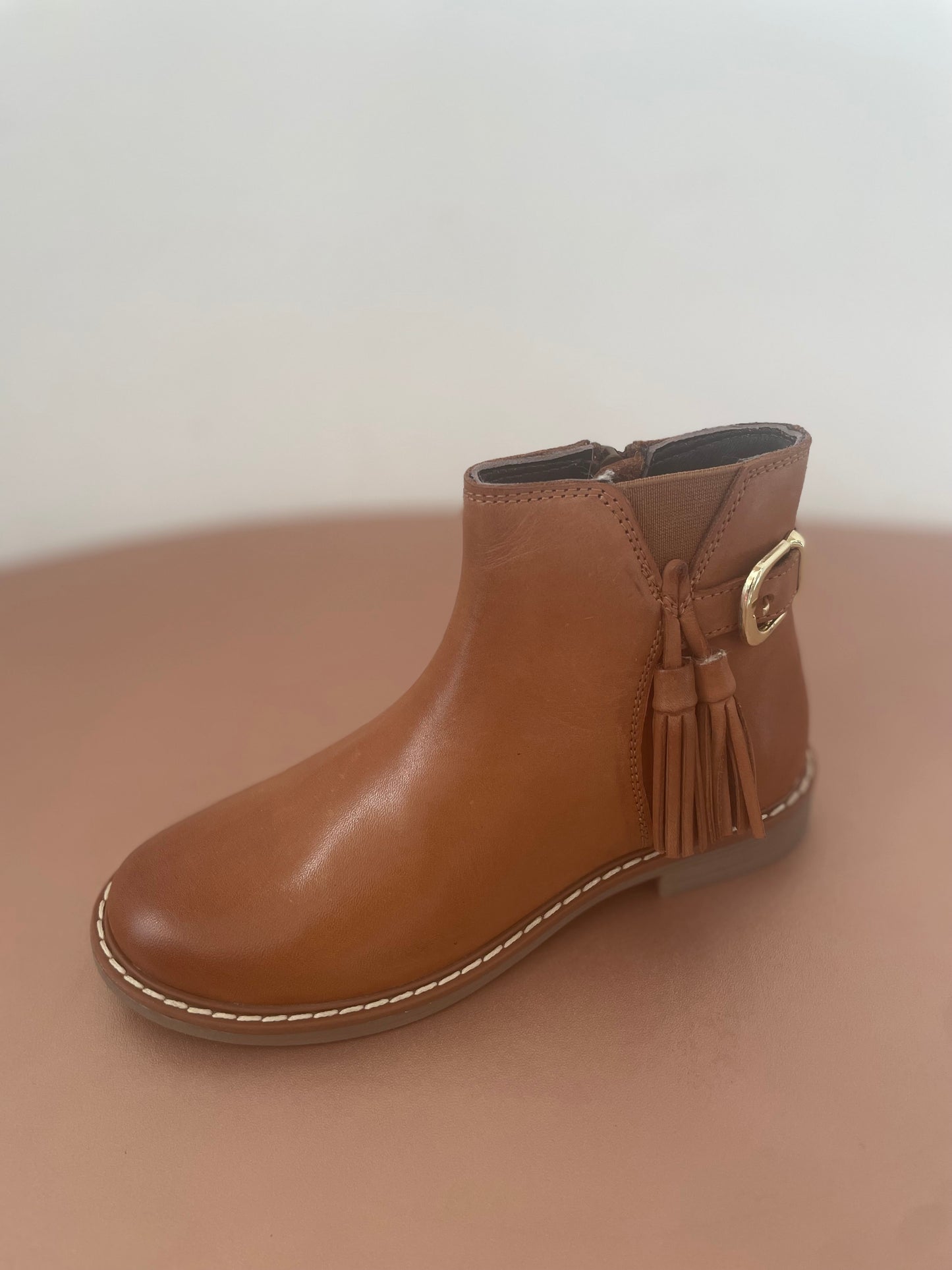 Bottines camel